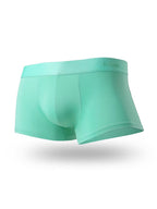 3 Pack Men's Ultra-thin Ice Silk Seamless Solid Trunks