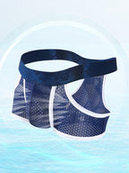 3 Pack Men's Breathable Mesh Lightweight & Airy Supportive Fit Trunks