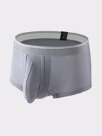 3 Pack Men's Mid-Rise Separation Breathable Elastic Trunks