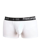 FreeLonger Men’s Soft Cotton Support Pouch Trunks