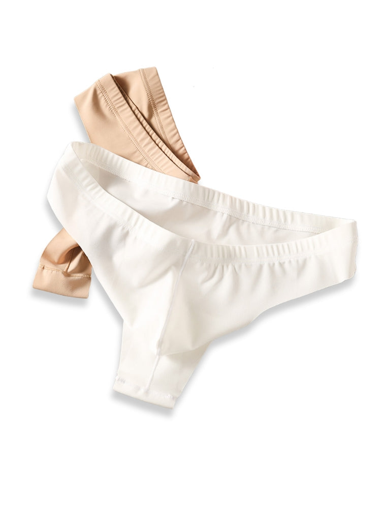 Men's Seamless Stretch Briefs – Ice Silk 4-Pack