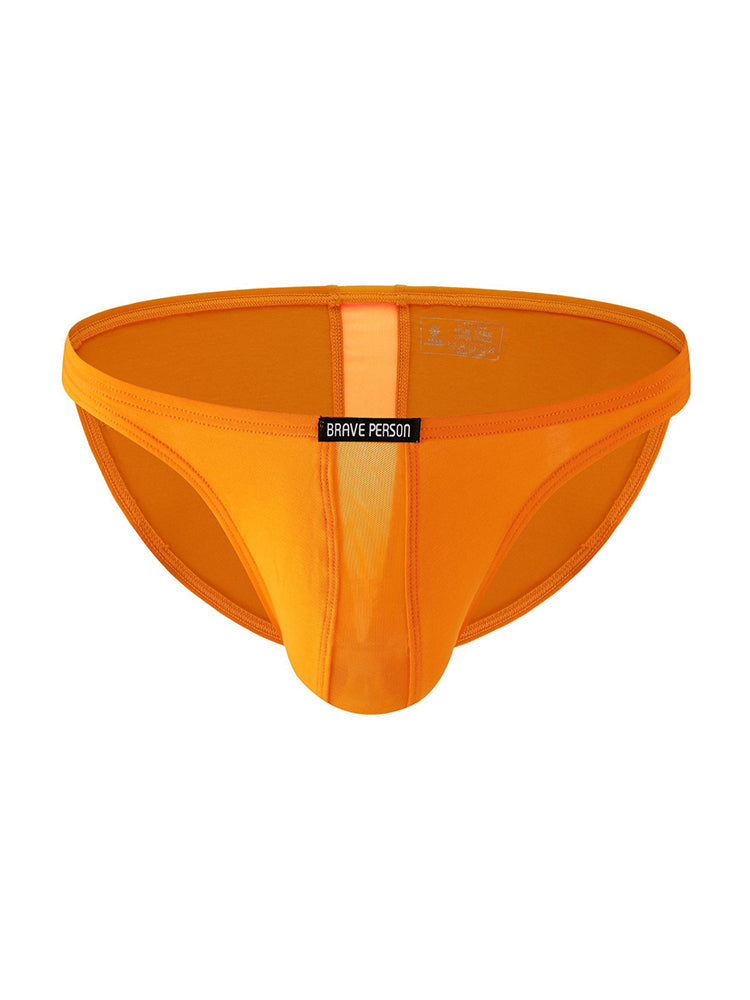 2 Pack Men's Solid Sexy Low-Rise Briefs