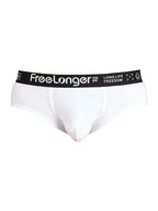 FreeLonger Men’s Soft Cotton Support Pouch Trunks