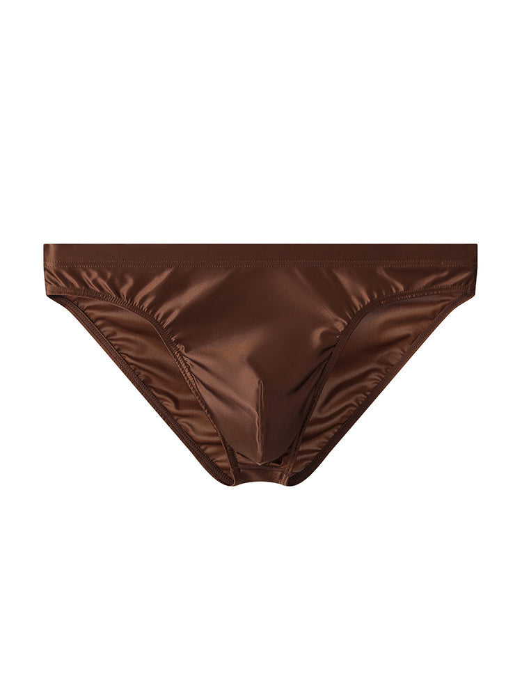 4 Pack Men's Skin-Friendly Cooling Touch Comfy Waistband Briefs