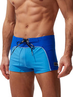 Men’s Smooth Wave Swim Trunk With Drawstring