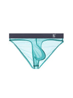 Men's Ultra-Soft Seamless Nylon Briefs Breathable Cooling Fit