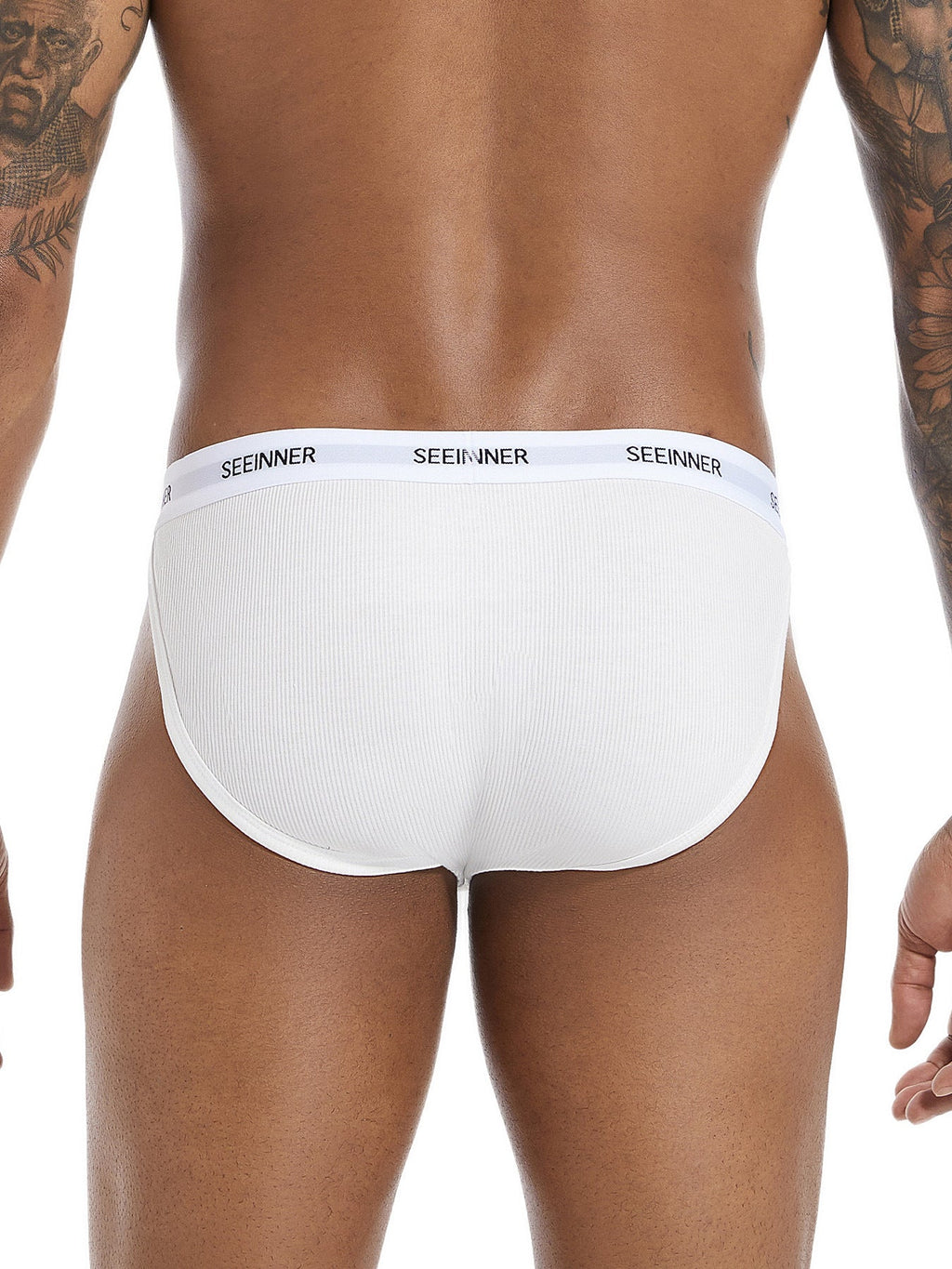 3 Pack Men's Sporty Comfy Waistband Briefs