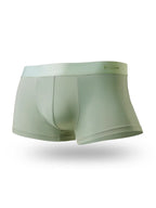 3 Pack Men's Ultra-thin Ice Silk Seamless Solid Trunks