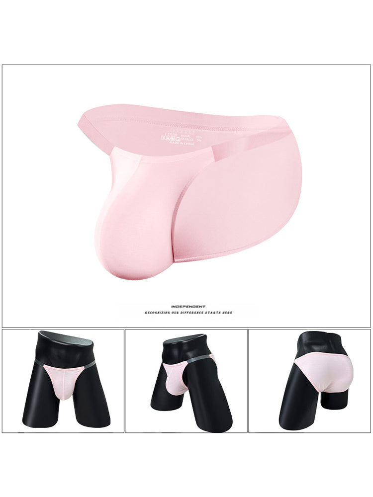 2 Pack Men's Breathable Low-Rise Ultra-Soft Modal Briefs