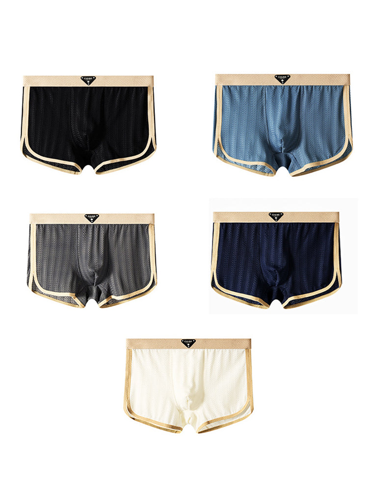 3 Pack Men’s Breathable Trunks – Soft and Skin-Friendly Comfort