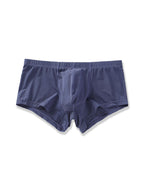 Lightweight Breathable Ice Silk U Contoured Boxers for Men