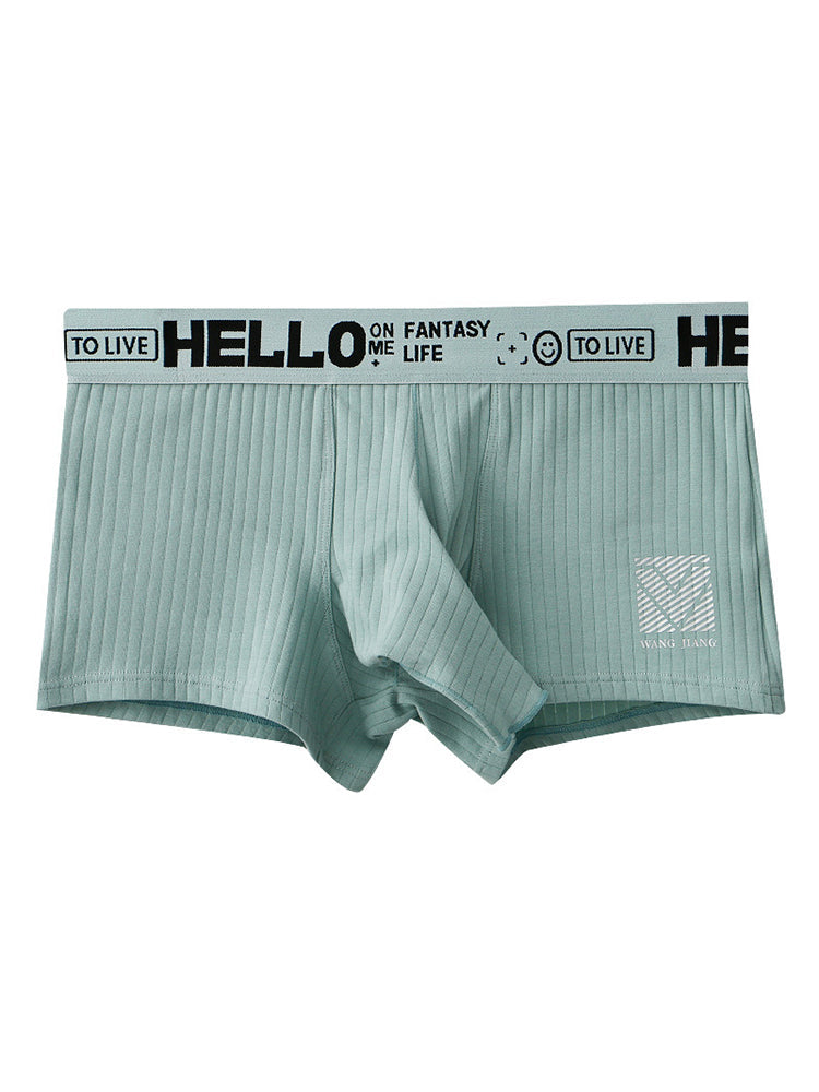 Men's Cotton Trunks with Separate Pouch