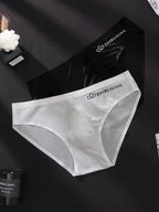 3 Pack Men's Seamless Ice Silk Cool-Touch Briefs