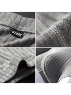 Men's Threaded Fabric U-Raised Low Rise Trunks