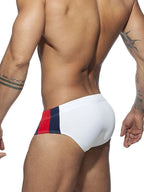 Men's Removable Pad Swim Brief with Drawstring