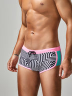 Men's Seamless Quick-Dry High Stretch Swim Shorts & Trunks