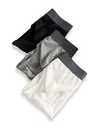3 Pack Men's Low-Rise Mesh Briefs with Breathable Support & Convenience Fly