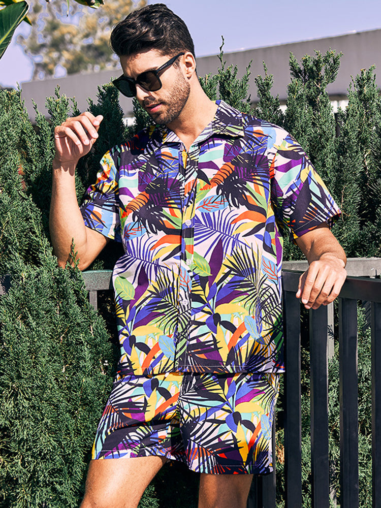 Men’s Beach Summer Holiday Patterned Sets