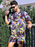 Men’s Beach Summer Holiday Patterned Sets