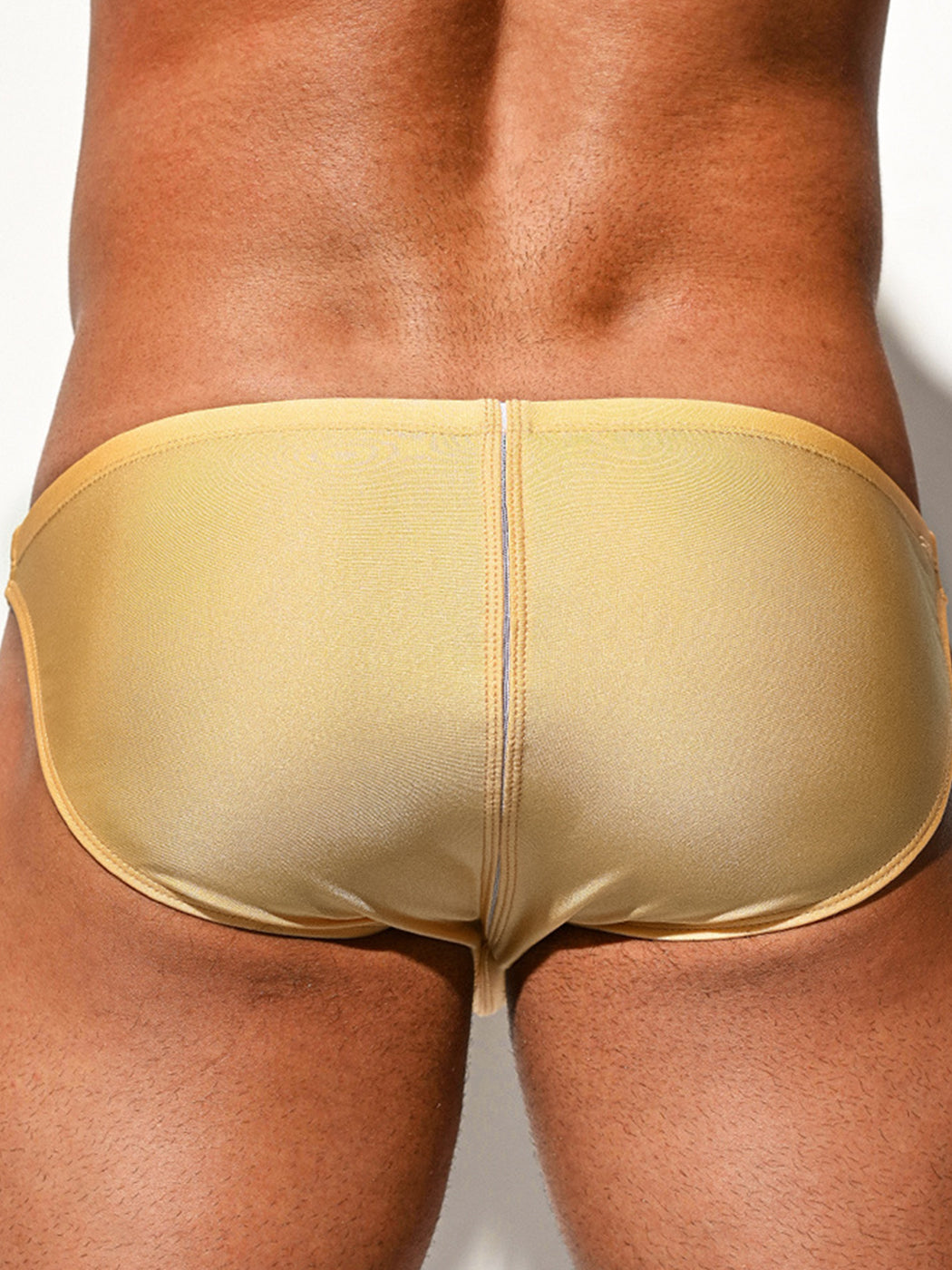 Men’s Sexy Low-rise Shiny Swim Briefs