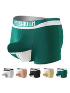 3 Pack Men's Comfy Cotton Dual Pouch Underwear