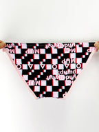 Men's Expanded Pouch Briefs with Alphabet Print – 2-Pack
