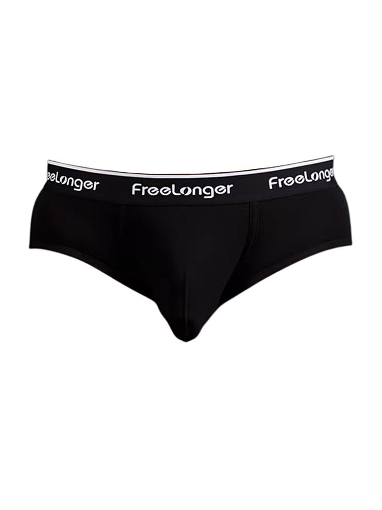 FreeLonger Men's Comfy Separate Support Pouch Briefs