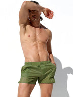 Men's Non-Lined Translucent Sexy Beach Shorts