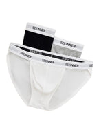 3 Pack Men's Sporty Comfy Waistband Briefs