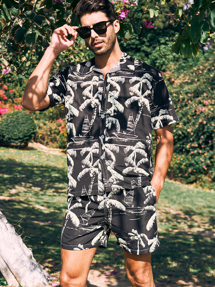 Men’s Beach Summer Holiday Patterned Sets