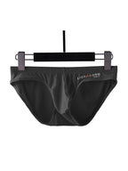 3 Packs of Men's Ice Silk Seamless Convex Pouch Briefs