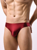 4 Pack Men's Skin-Friendly Cooling Touch Comfy Waistband Briefs