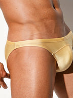 Men’s Sexy Low-rise Shiny Swim Briefs