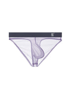 Men's Ultra-Soft Seamless Nylon Briefs Breathable Cooling Fit