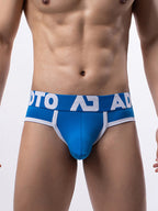3 Pack Men's Gun and Bullet Separate Large Bag U-Shaped 3D Cut Loose Briefs