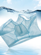 4 Pack Men's Ice Silk Antibacterial Mid-Rise Seamless Comfort Trunks