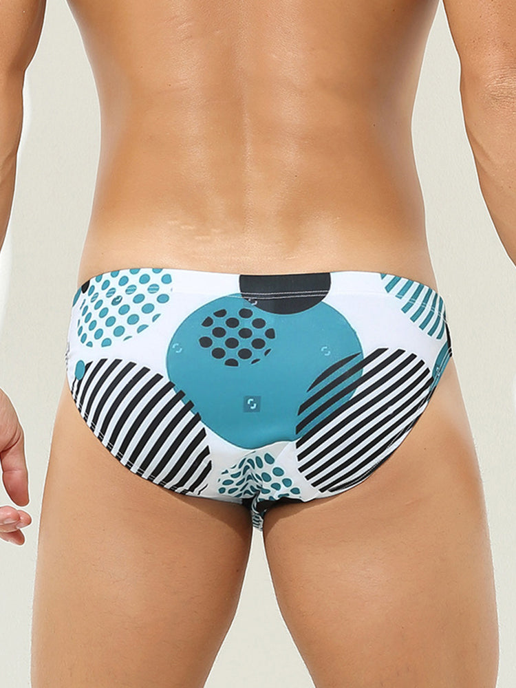 Men’s Colorful Low-rise Briefs With Drawstring