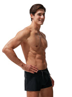 Men's Zippered Pocket Design Moisture-Wicking Swim Shorts & Trunks
