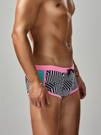 Men's Seamless Quick-Dry High Stretch Swim Shorts & Trunks