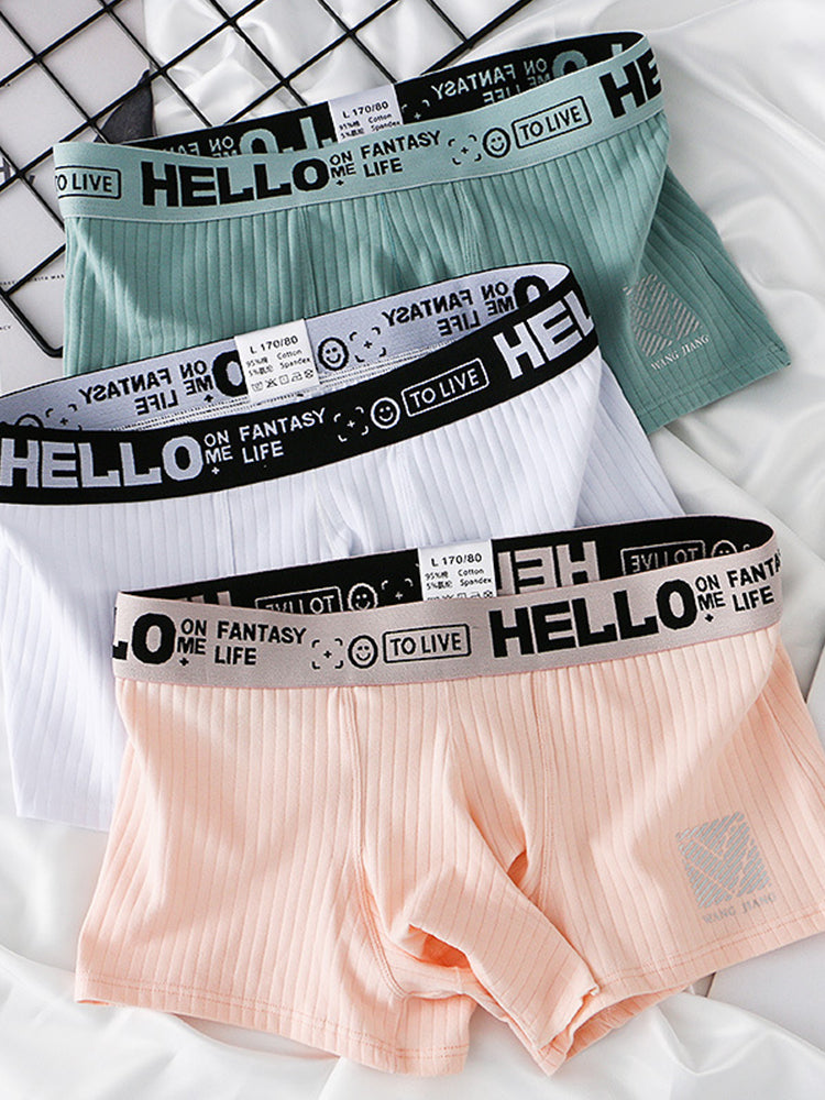 Men’s Separate Pouch Cotton Trunks