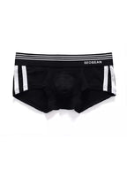Men's Slim-Fit Cotton Trunks - Low Rise & Lifting Support