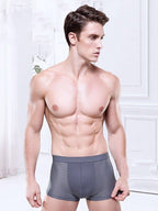 4 Pack Men’s Breathable Mesh Trunks with Antibacterial Fabric