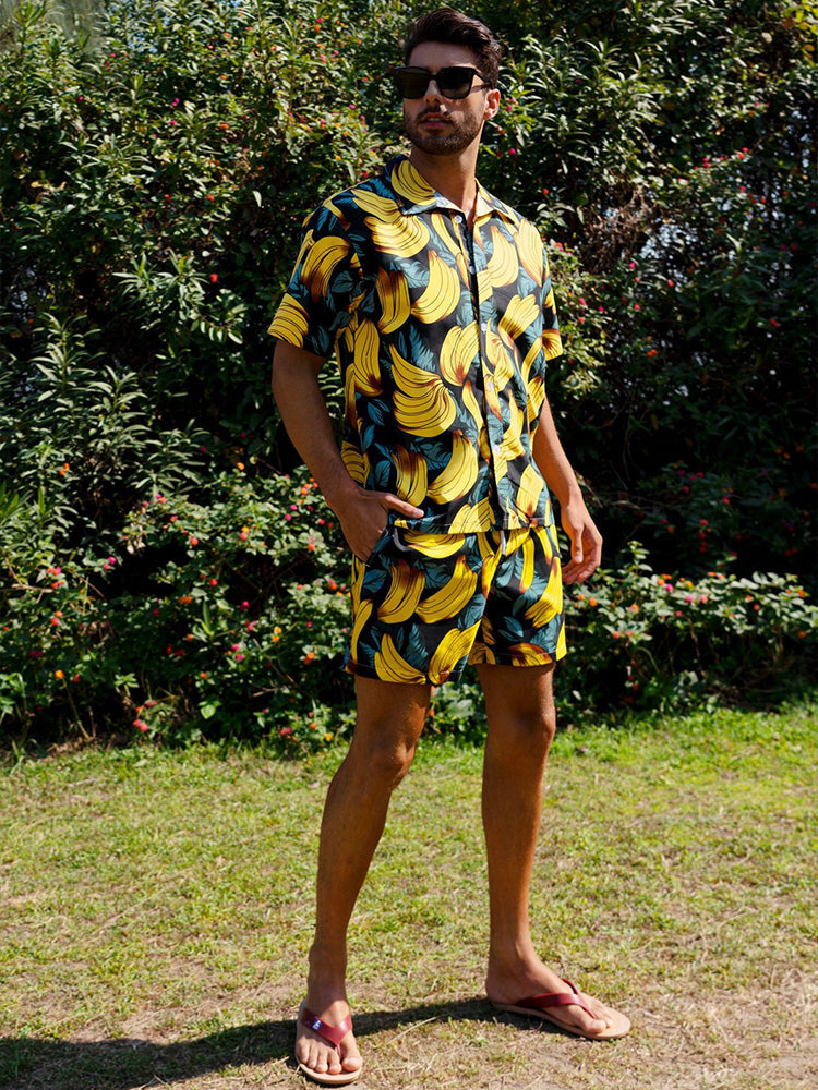 Men’s Beach Summer Holiday Patterned Sets