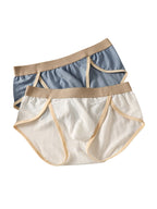 2 Pack Men's Breathable High-Stretch Seamless Comfort Odor-Control Briefs