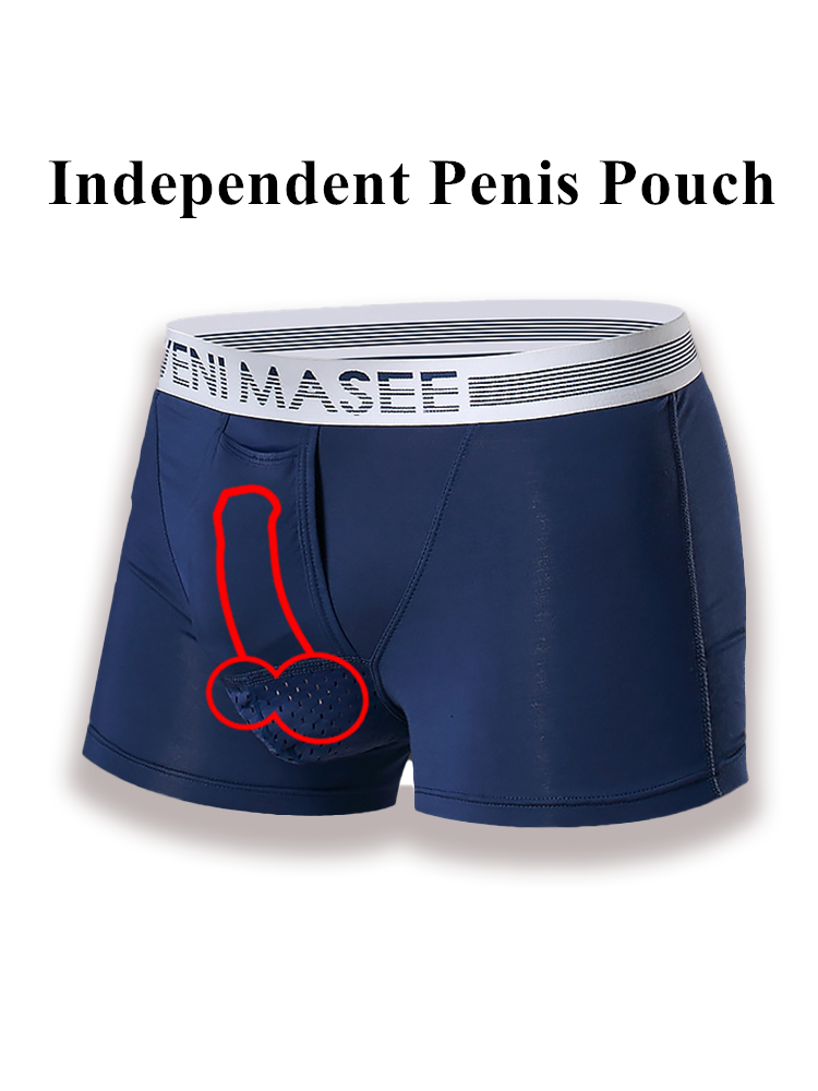 Men's Modal Separate Dual Pouch Underwear