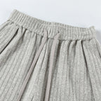Loose Fleece Casual Pants White Gray