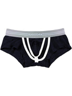 3 Pack Men’s Sexy Cutout Trunks with Lift-up Pouch