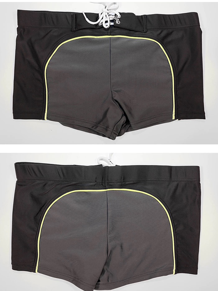 Men’s Smooth Wave Swim Trunk With Drawstring