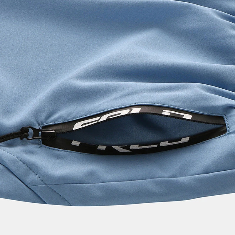 Men's 2-in-1 Quick Dry Stretch Board Shorts with Boxer Liner & Zipper Pockets