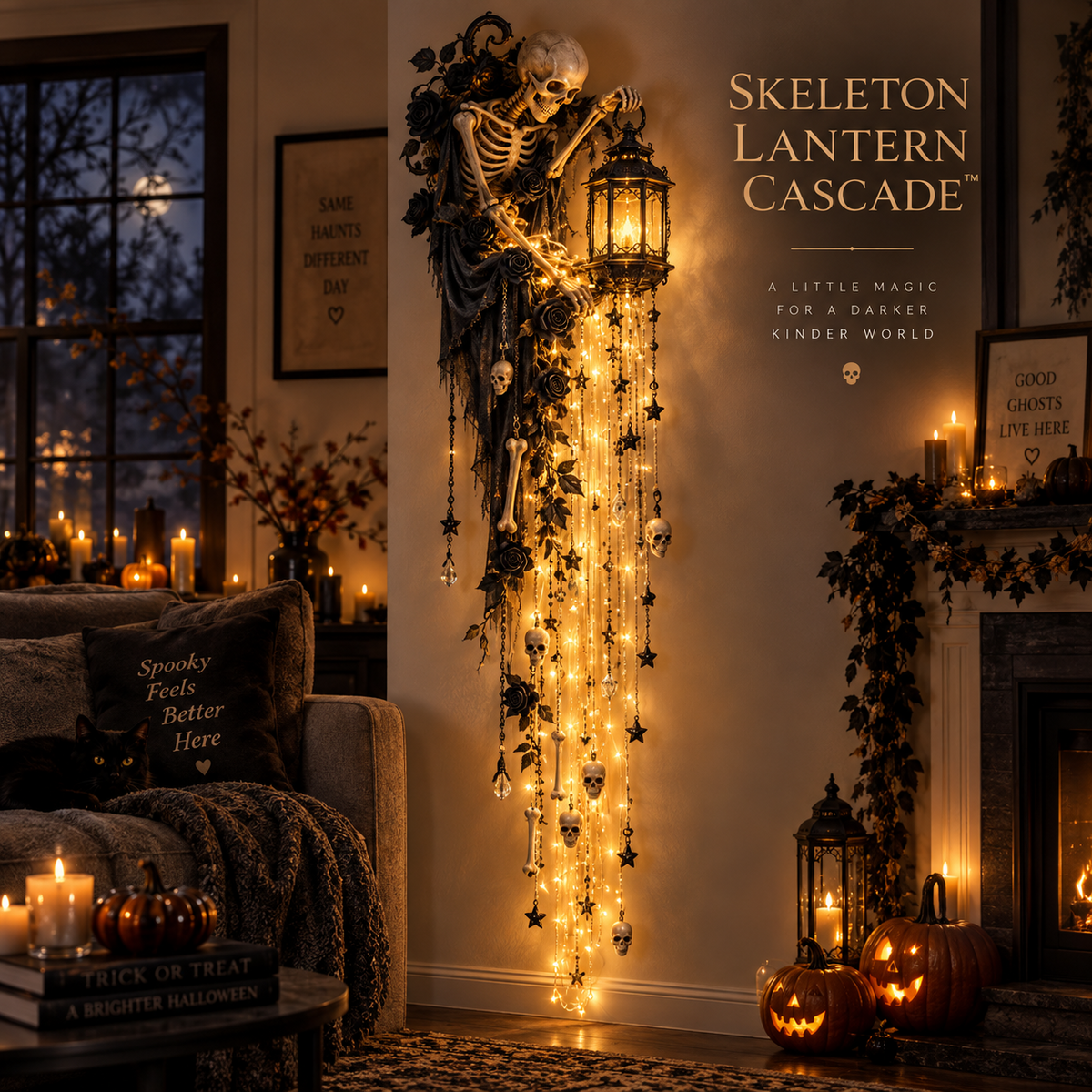 ✨Elegant Halloween Cascade Wall Light Collection